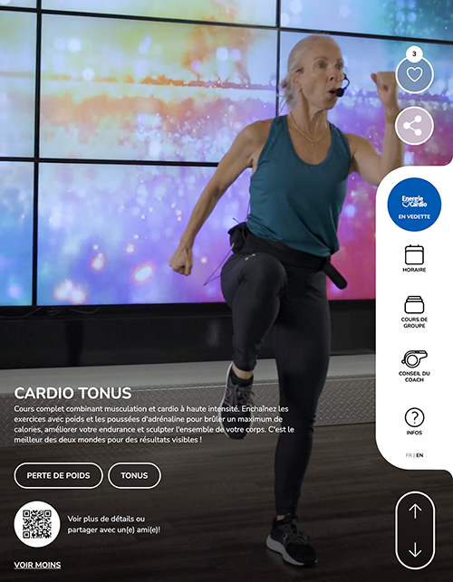 Visuel du projet Allo Machine + Energie Cardio
